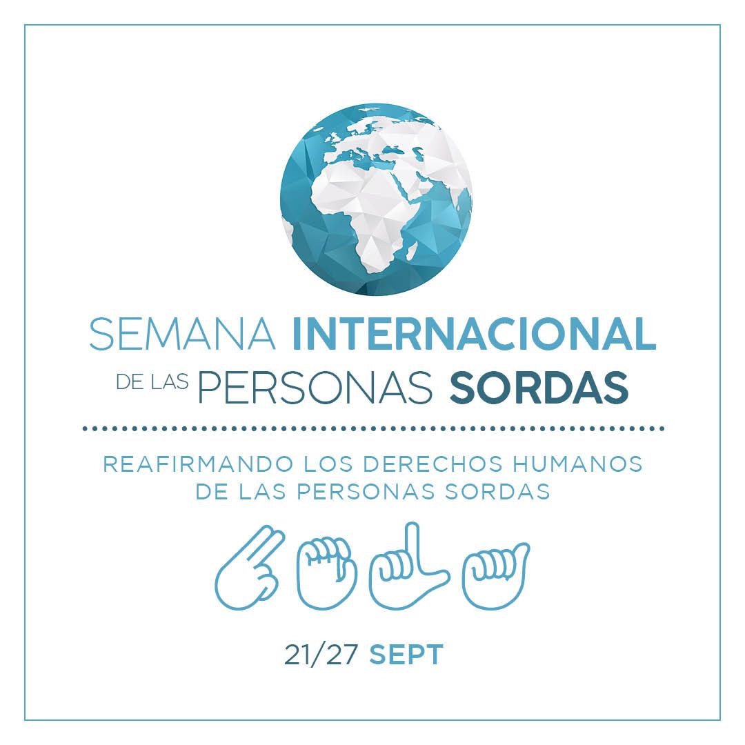 Semana internacional de las personas sordas